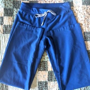 Figs royal blue pant